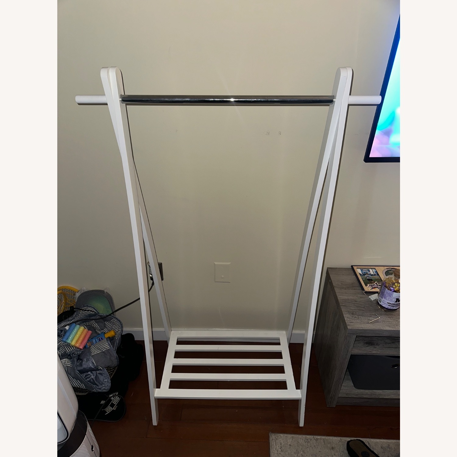 Urban Outfitters White Coat Rack - image-1