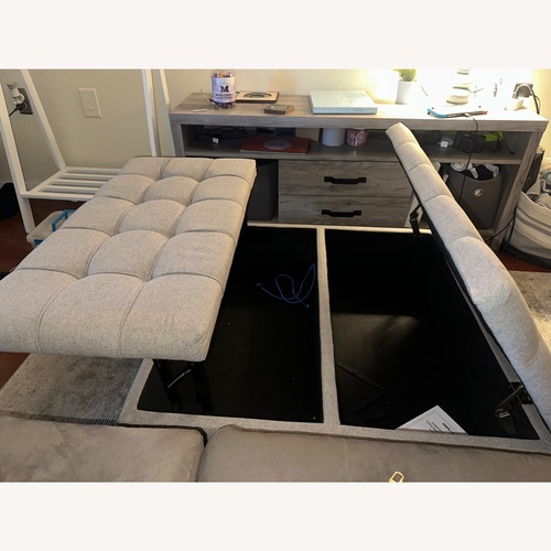 Used Amazon Light Gray Chest for sale on AptDeco