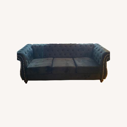 Used Wayfair Gosser 82.6'' Velvet Sofa for sale on AptDeco