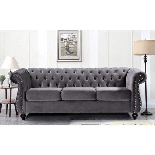 Used Wayfair Gosser 82.6'' Velvet Sofa for sale on AptDeco