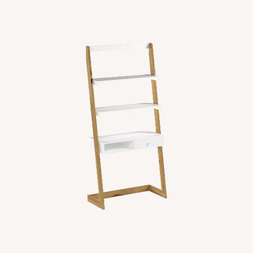 Used White Wood Desk for sale on AptDeco