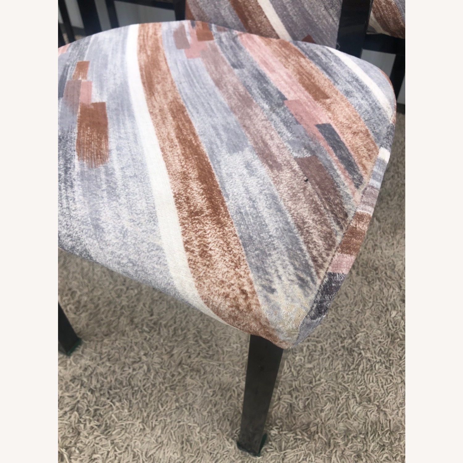 Set of 4 1980s Dining Chairs with Pastel - image-17