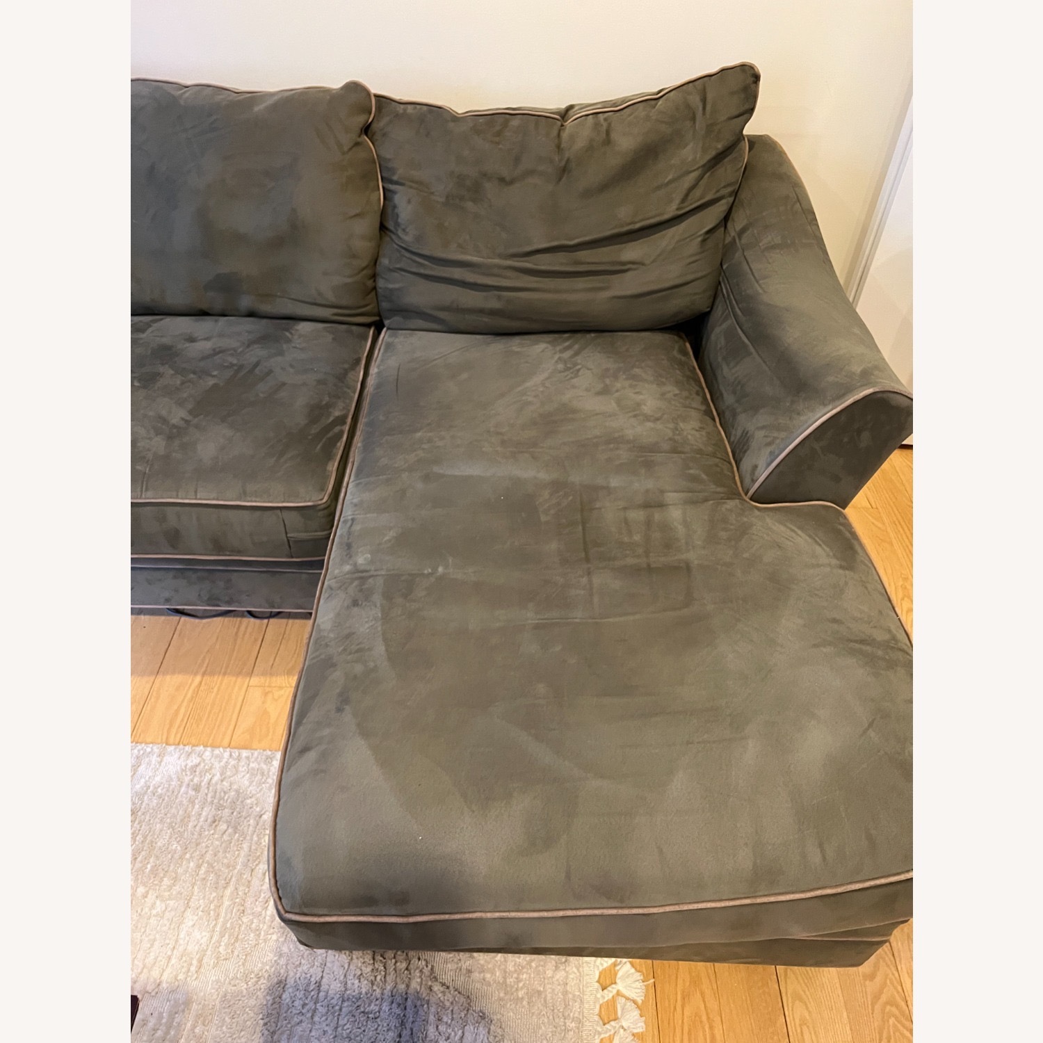 H.M. Richards Green Sectional - image-3