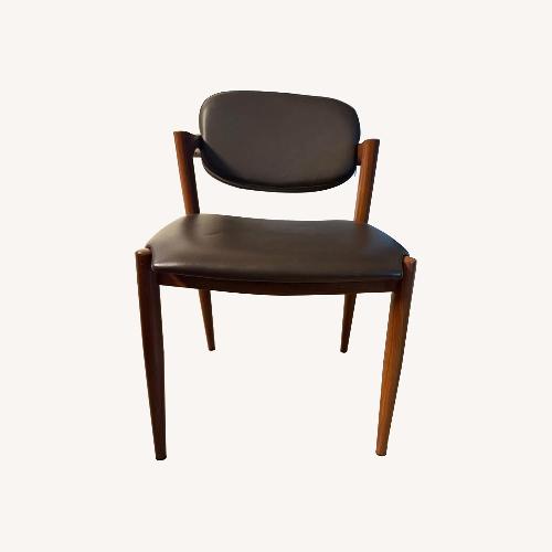 Used HD Buttercup MCM Brown Dining Chairs for sale on AptDeco