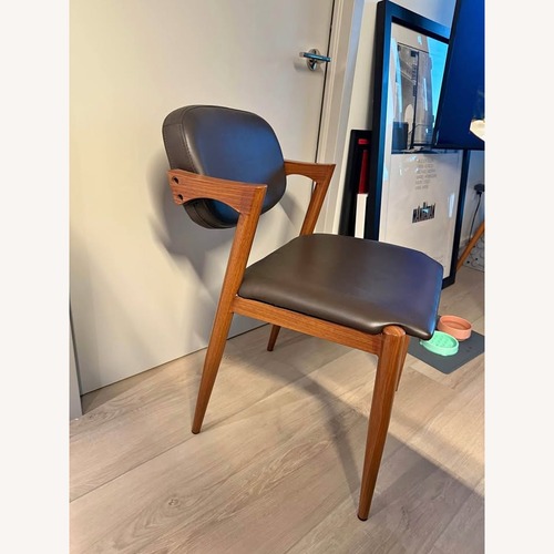 Used HD Buttercup MCM Brown Dining Chairs for sale on AptDeco