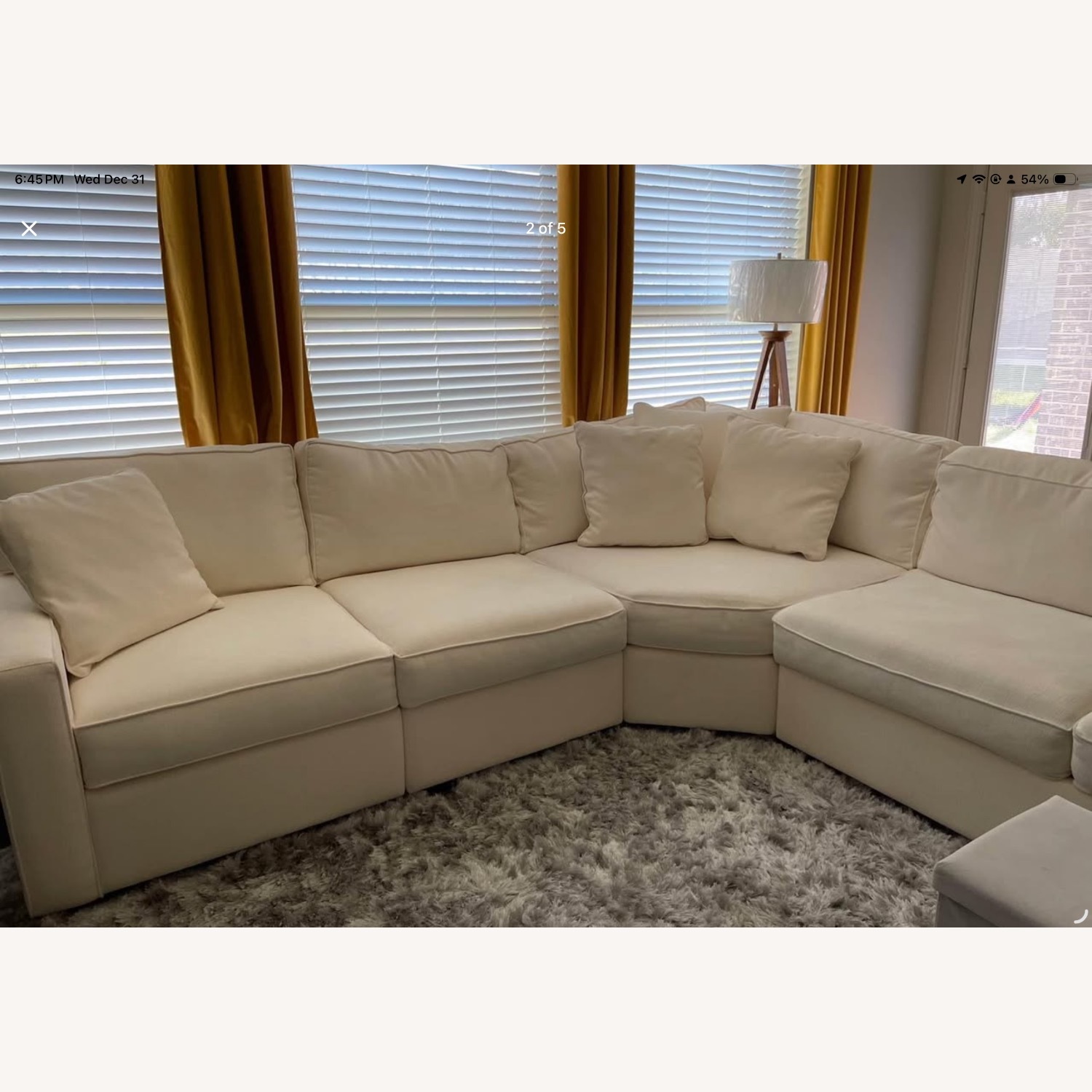 Radley 5pc Chaise Sectional Rt Arm Facing - image-2