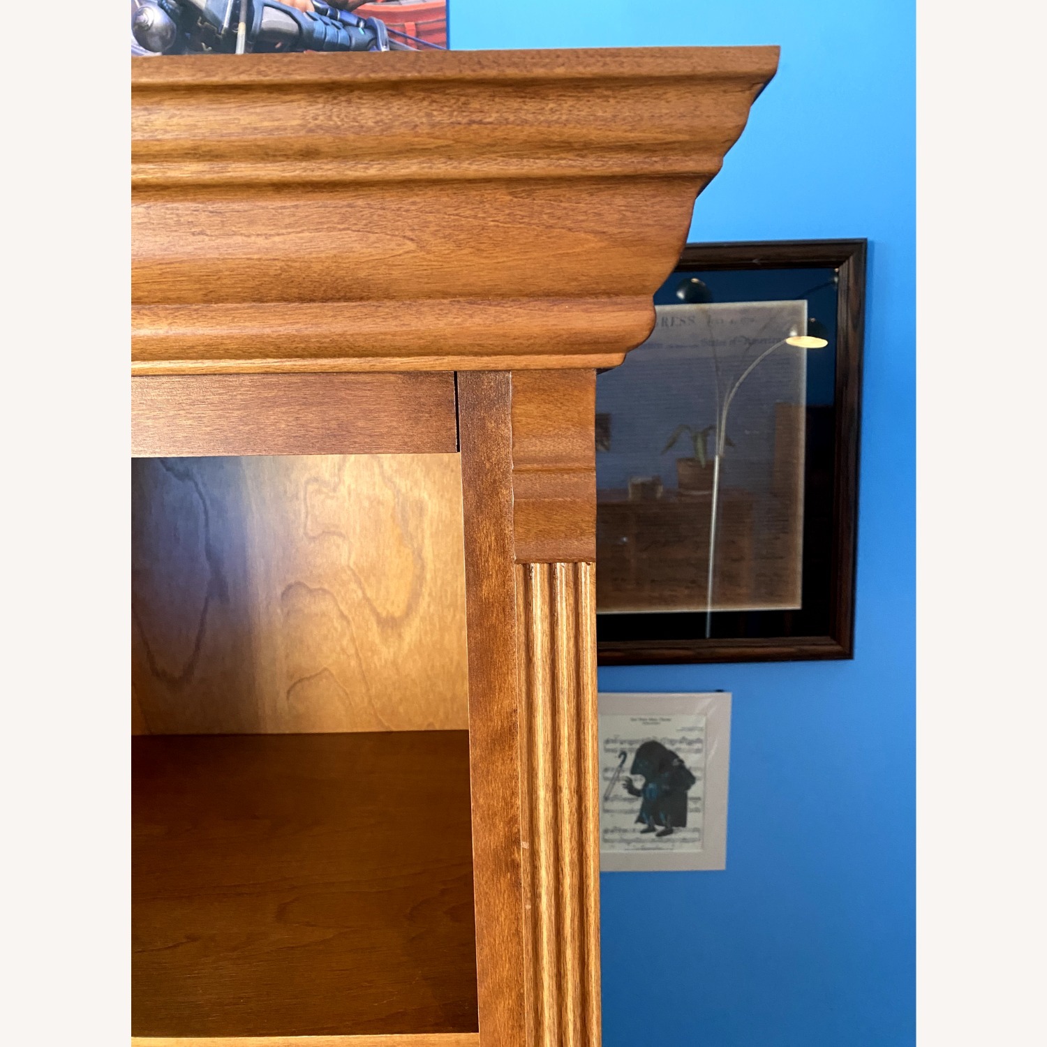 Bellini Furniture Light Brown Wood Bookcase - image-2