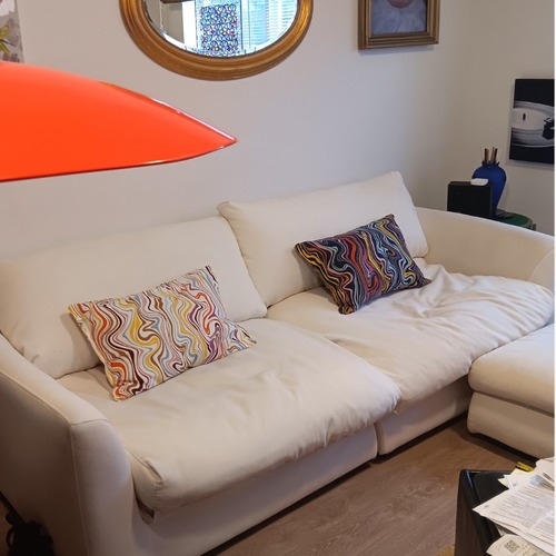 Used City Furniture Dove Sofa for sale on AptDeco