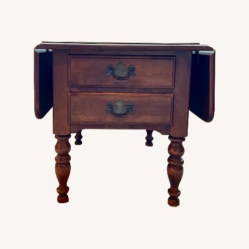 Used Ethan Allen Wood Side/Coffee Table for sale on AptDeco
