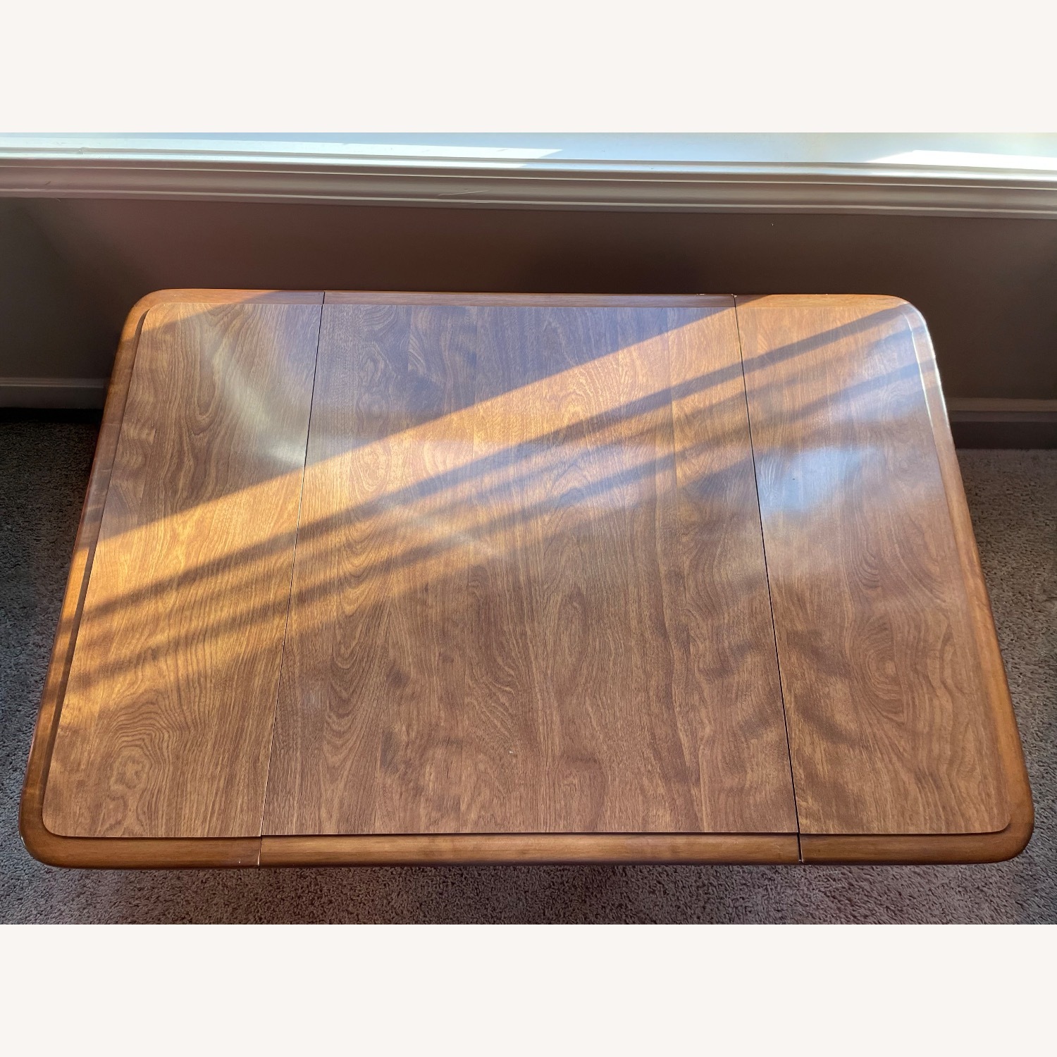 Ethan Allen Wood Side/Coffee Table - image-1