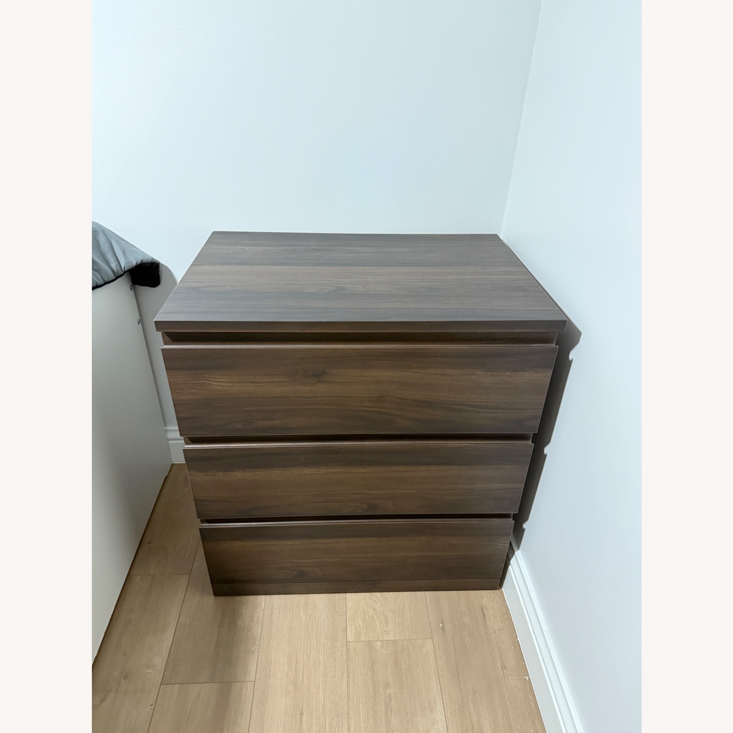IKEA Dark Brown Wood Dresser - image-1