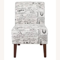 Wayfair Cashawn Printed Upholstered Accent Chair