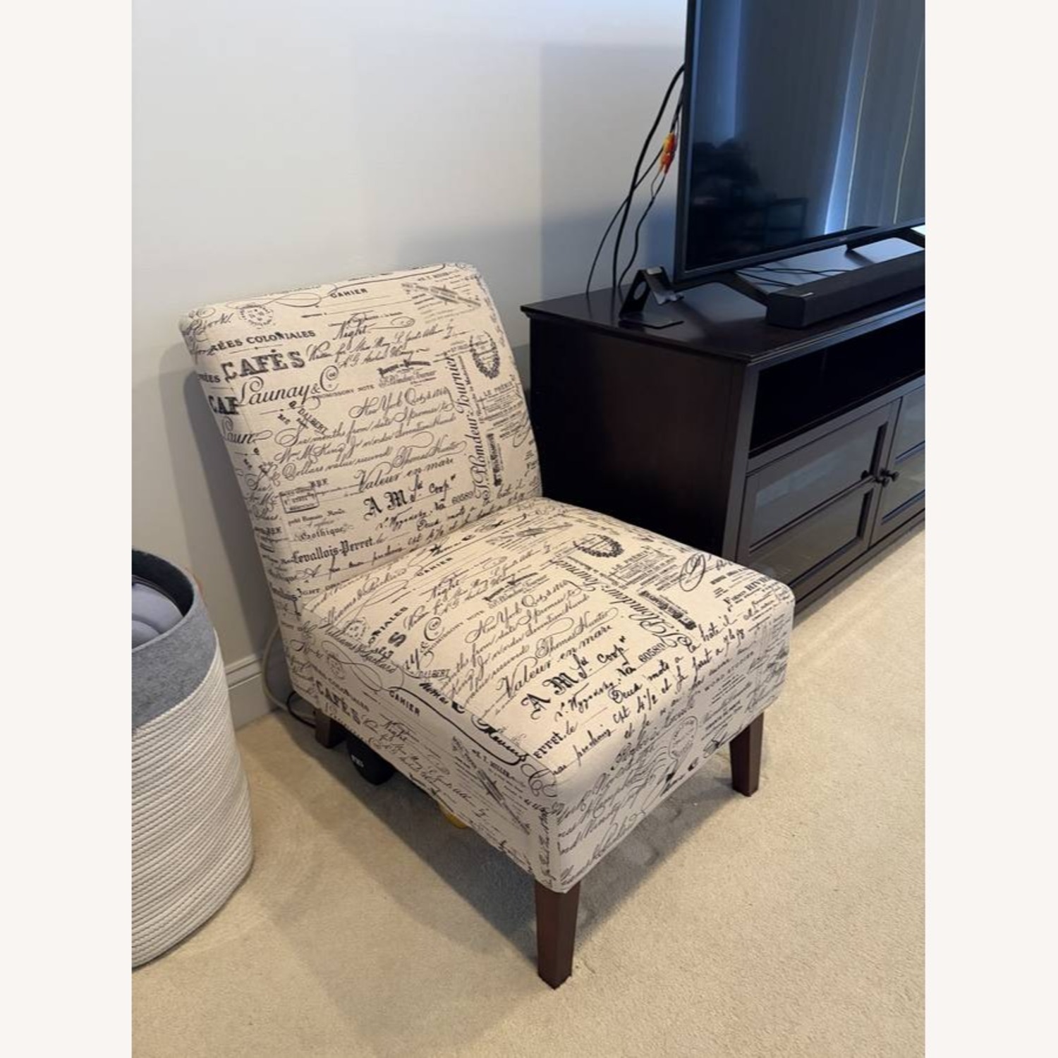 Wayfair Cashawn Printed Upholstered Accent Chair - image-2