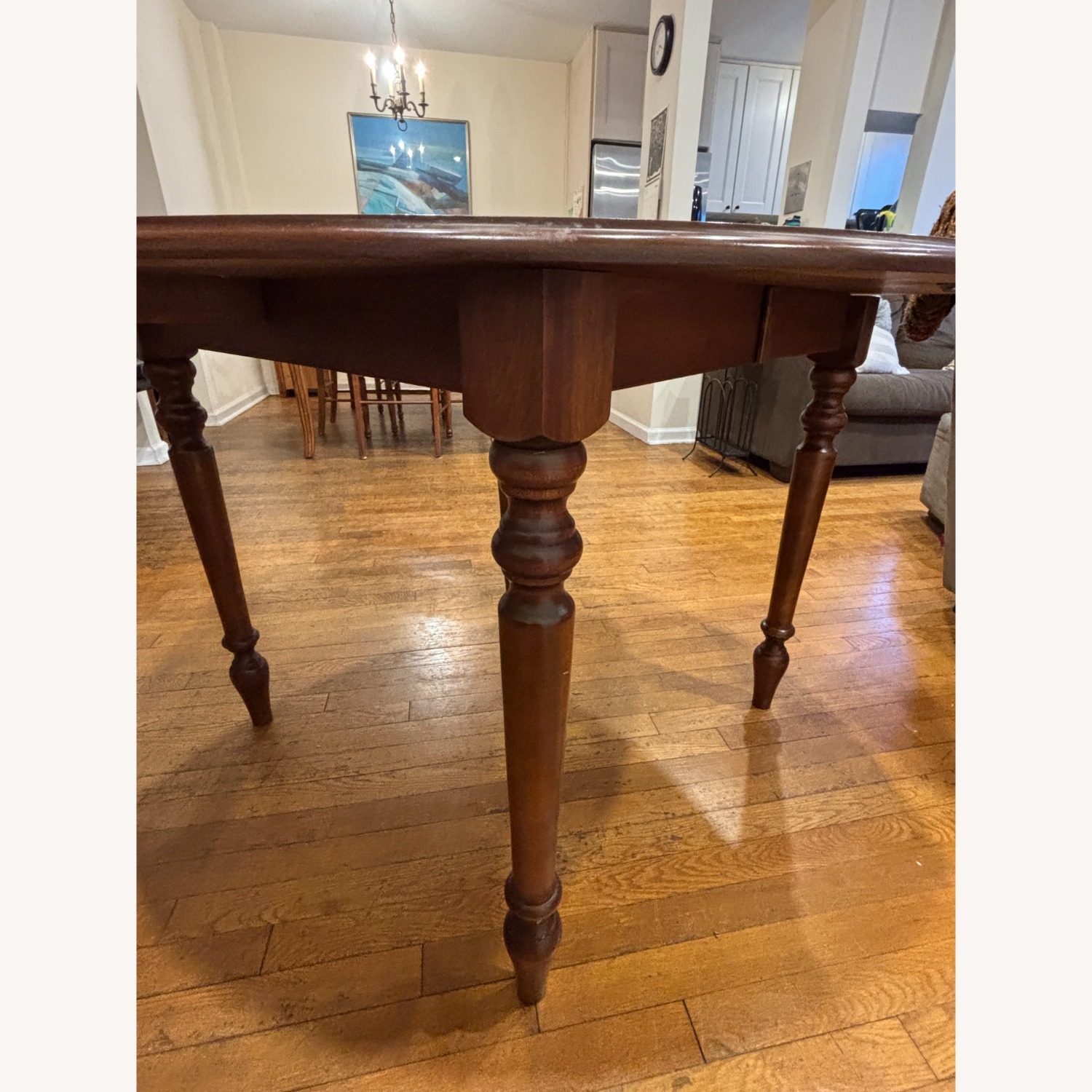 Antique Circular Dining Table - image-2