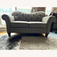 Bob's Discount Furniture Timeless Natural Fabric Loveseat