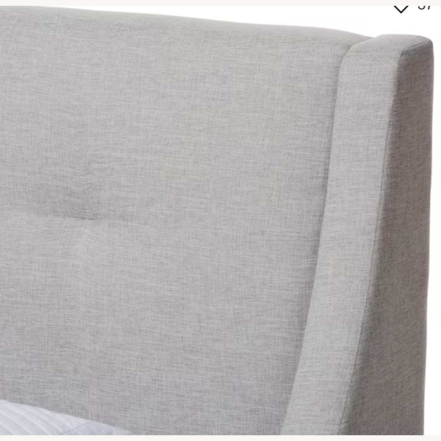 Light Gray Twin Bed - image-2