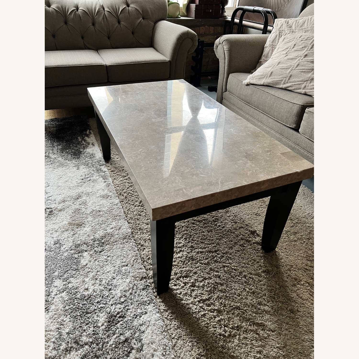 Bob's Discount Furniture Natural Coffee Table - image-1