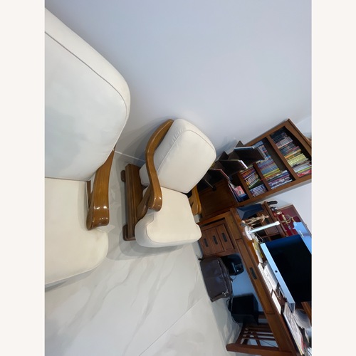 Used Vintage/Antique Finds Natural Wood Armchair for sale on AptDeco