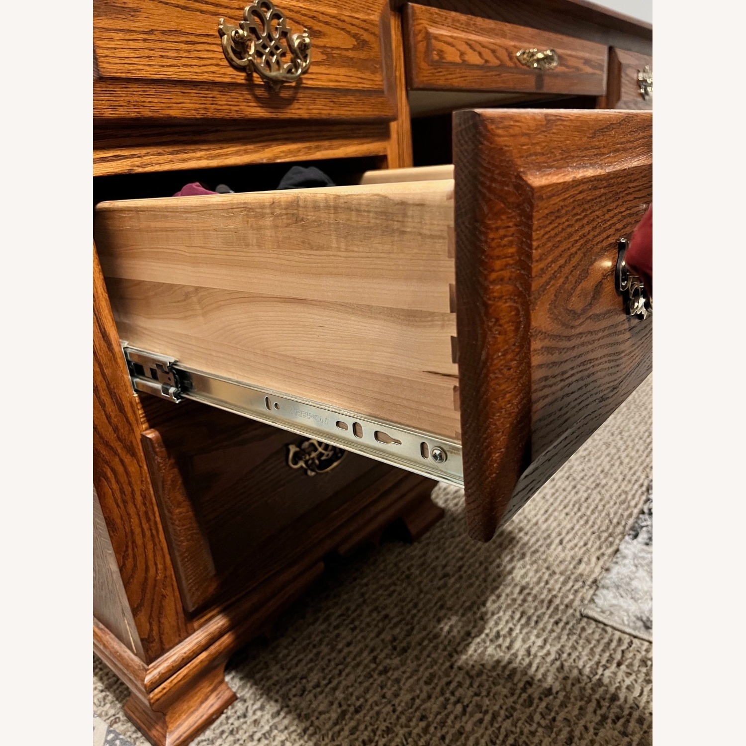 Taylor Made Custom Furniture Dark Brown Dresser - image-7