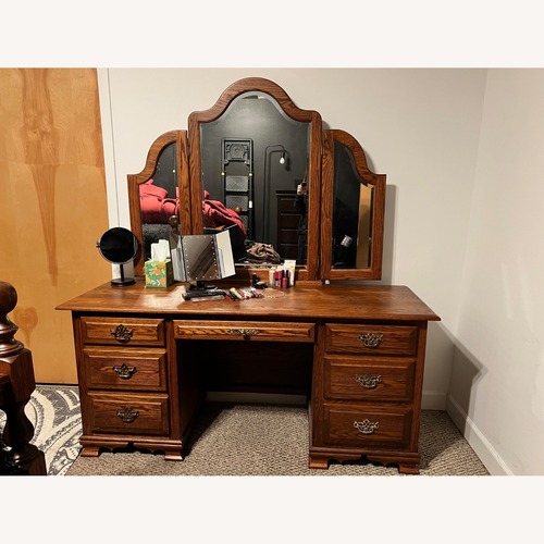 Used Taylor Made Custom Furniture Dark Brown Dresser for sale on AptDeco