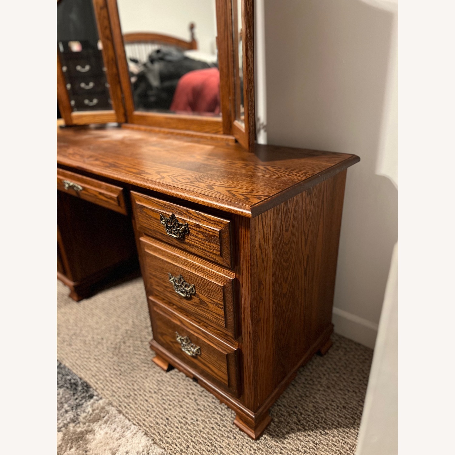 Taylor Made Custom Furniture Dark Brown Dresser - image-5