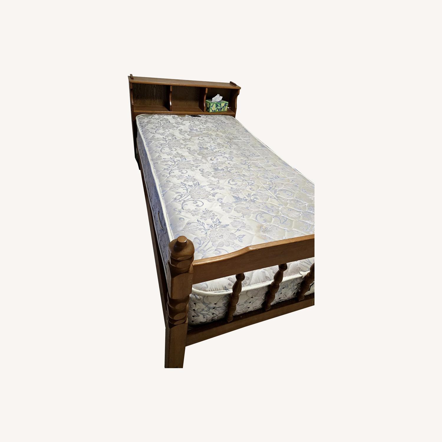 Twin Over Twin Bunk Beds - image-0