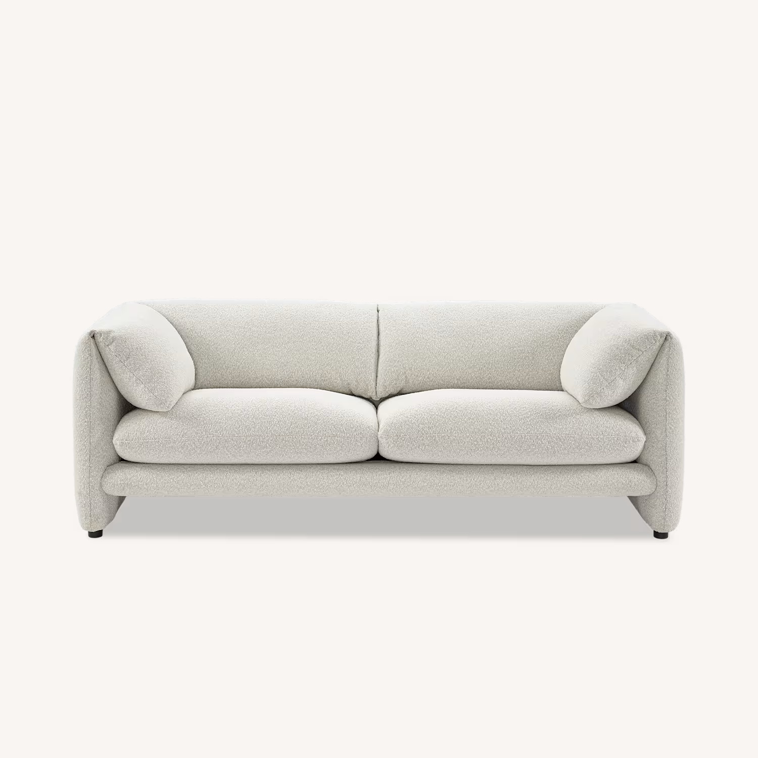 Castlery Lucas White Boucle 2 Seater Sofa - image-4