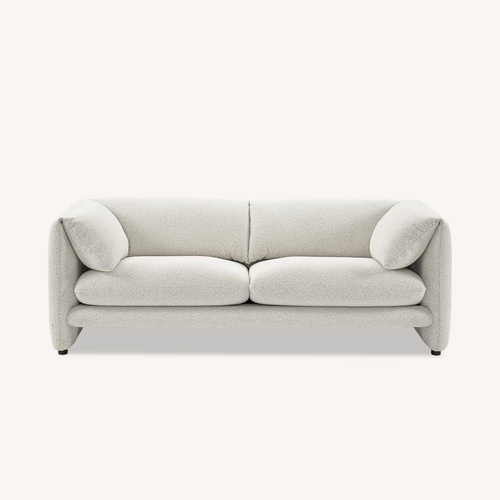 Used Castlery Lucas White Boucle 2 Seater Sofa for sale on AptDeco