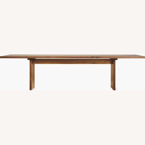 Used Design Within Reach Dark Brown Wood Dining Table for sale on AptDeco