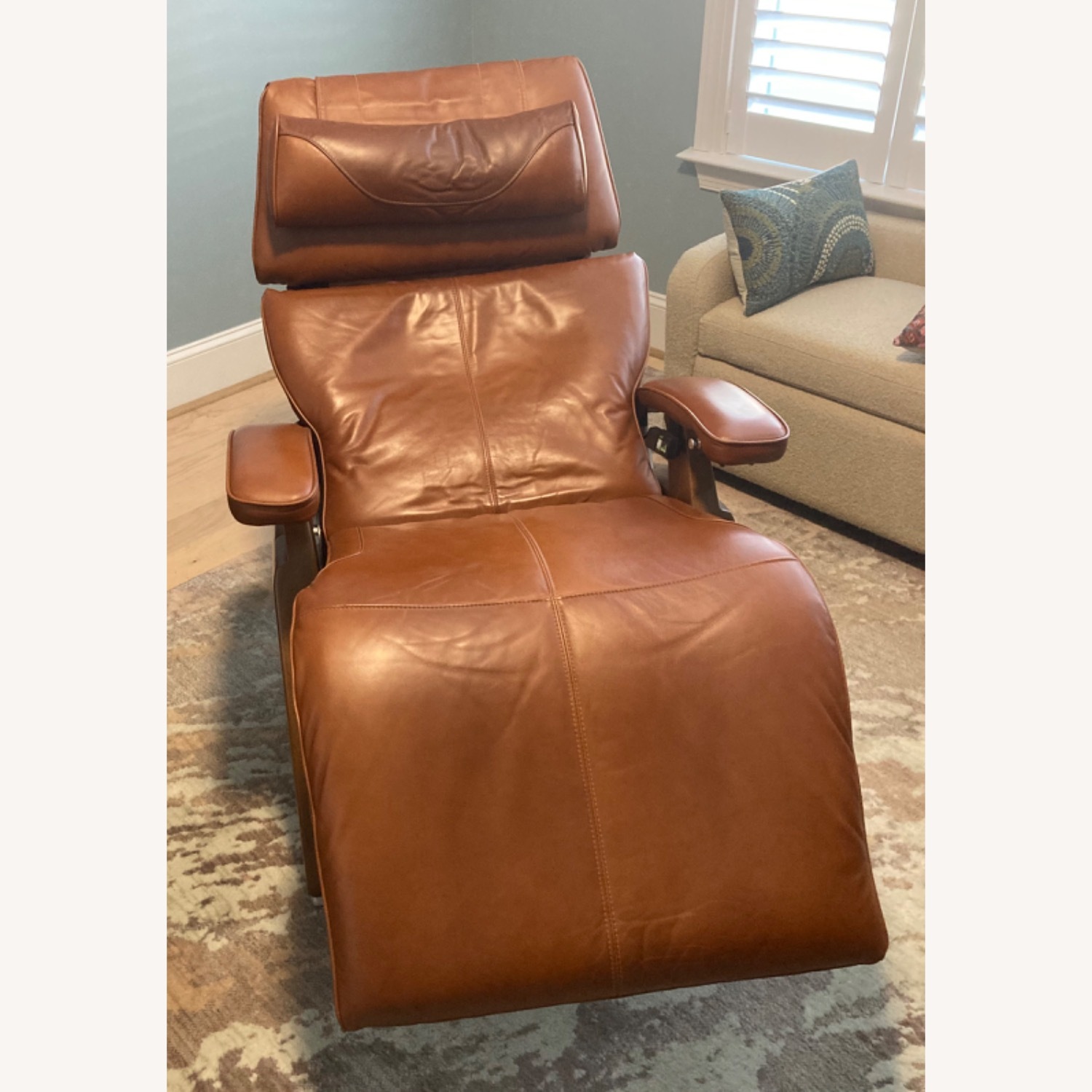 Relax The Back PC Live Leather Recliner - image-1