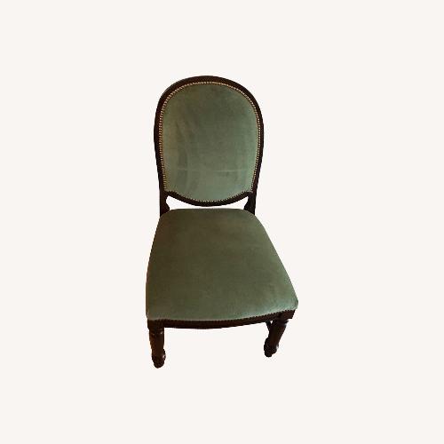 Used Green Velvet Dining Chairs for sale on AptDeco