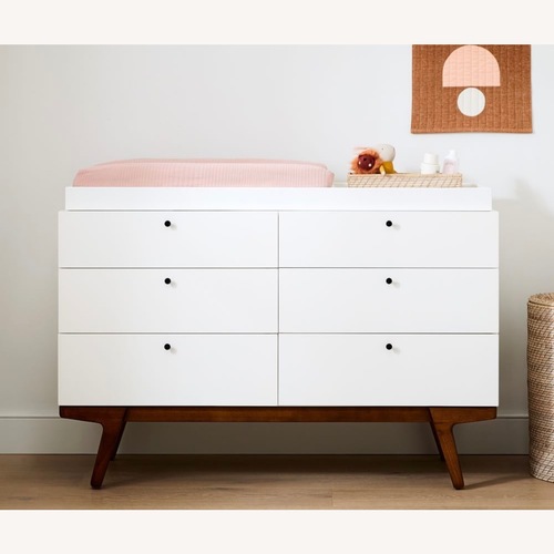 Used West Elm Modern 6-Drawer Changing Table (54") for sale on AptDeco