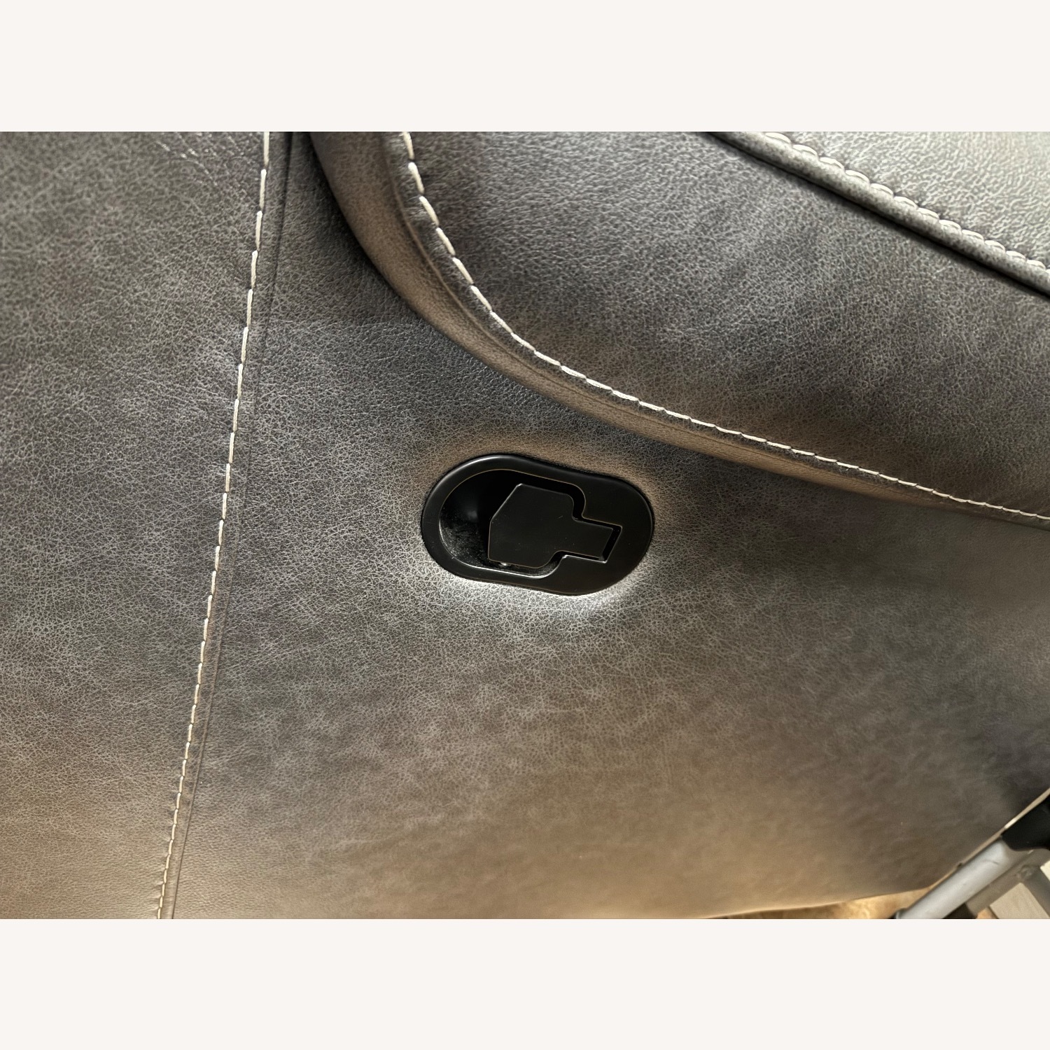 Leather Recliner Sofa with USB/Ac Connector  - image-5