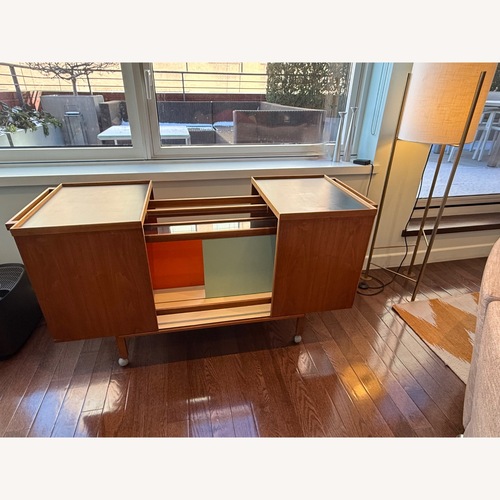 Used Midcentury Scandinavian Expandable Bar Cart for sale on AptDeco