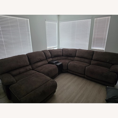 Used 6 Piece Sectional Power Recliner for sale on AptDeco