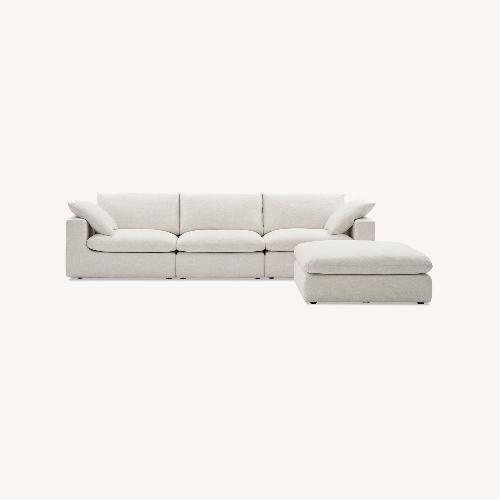 Used Castlery Dawson Natural 3+ Piece Sectional for sale on AptDeco