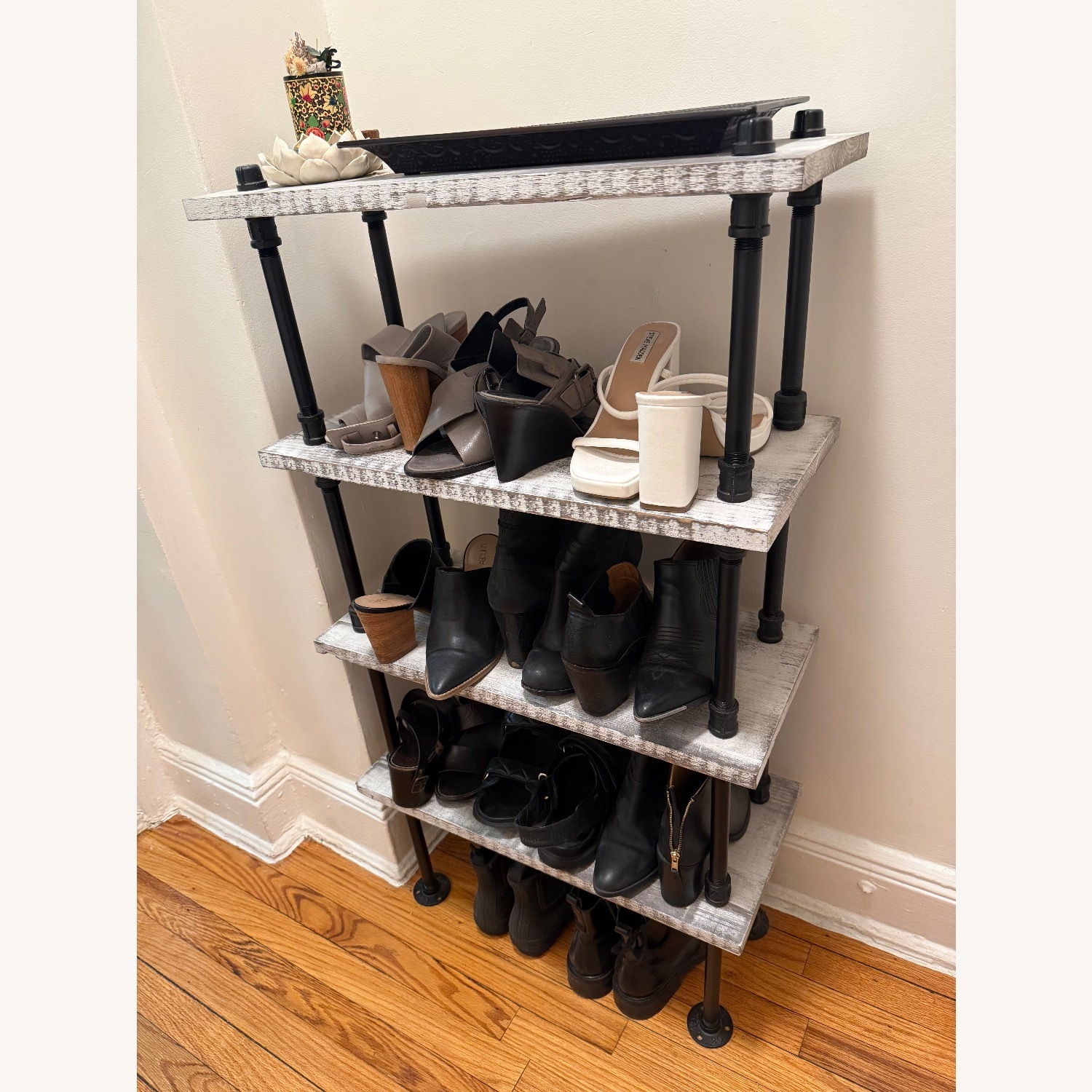 Etsy Artist Made Rustic Boot Wall Shelves - image-1