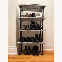 Etsy Artist Made Rustic Boot Wall Shelves