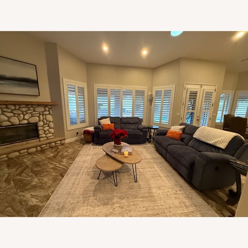 Used La-z-boy Double Recliner Sofa for sale on AptDeco