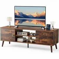 Wooden TV Console / Media Stand with Storage