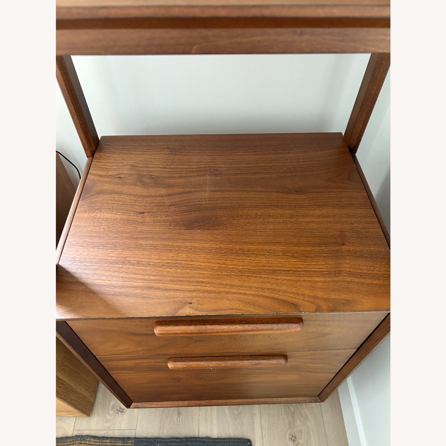 Crate & Barrel Tate Dark Brown Wood Bookcase - image-3