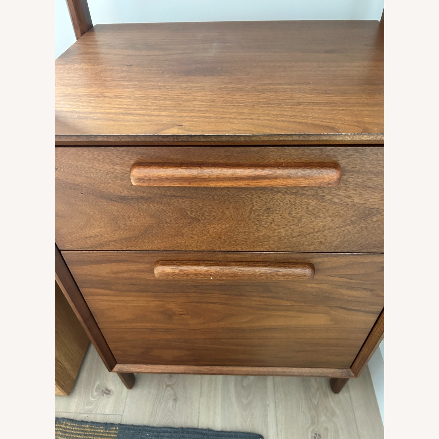 Crate & Barrel Tate Dark Brown Wood Bookcase - image-2