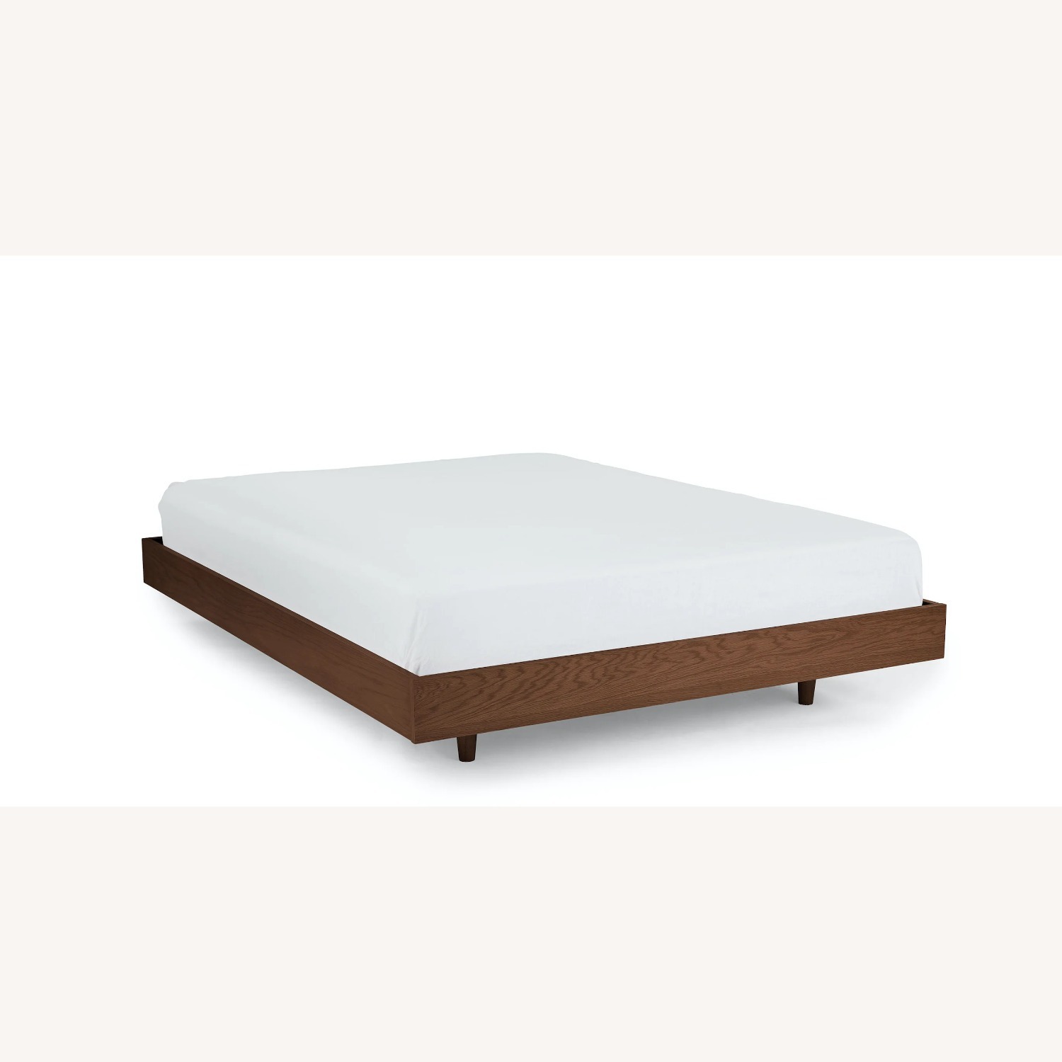 Article Basi Walnut Queen Floating Platform Bed - image-1