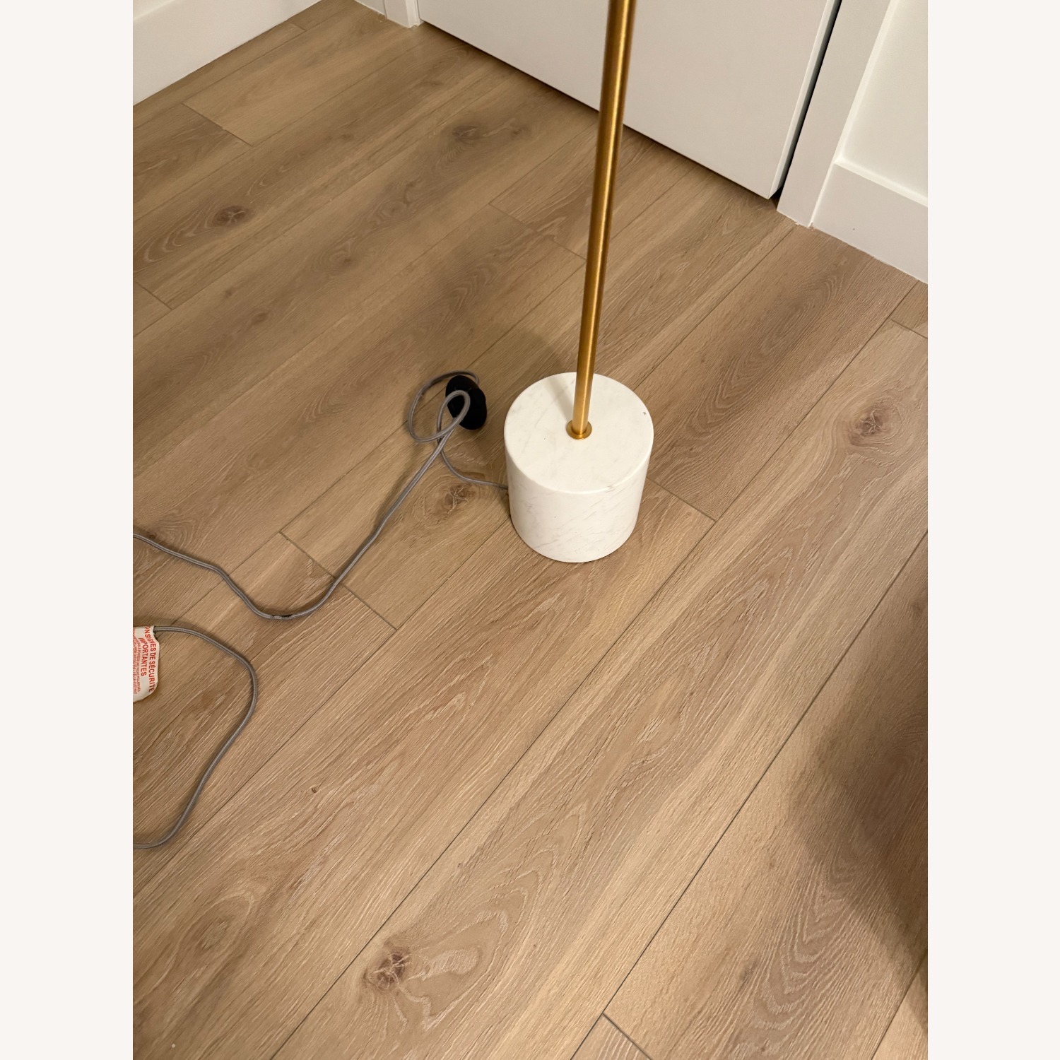 West Elm Sphere & Stem 2-Light Floor Lamp (62") - image-3