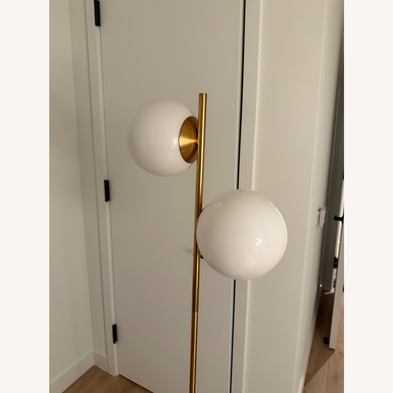 West Elm Sphere & Stem 2-Light Floor Lamp (62") - image-2