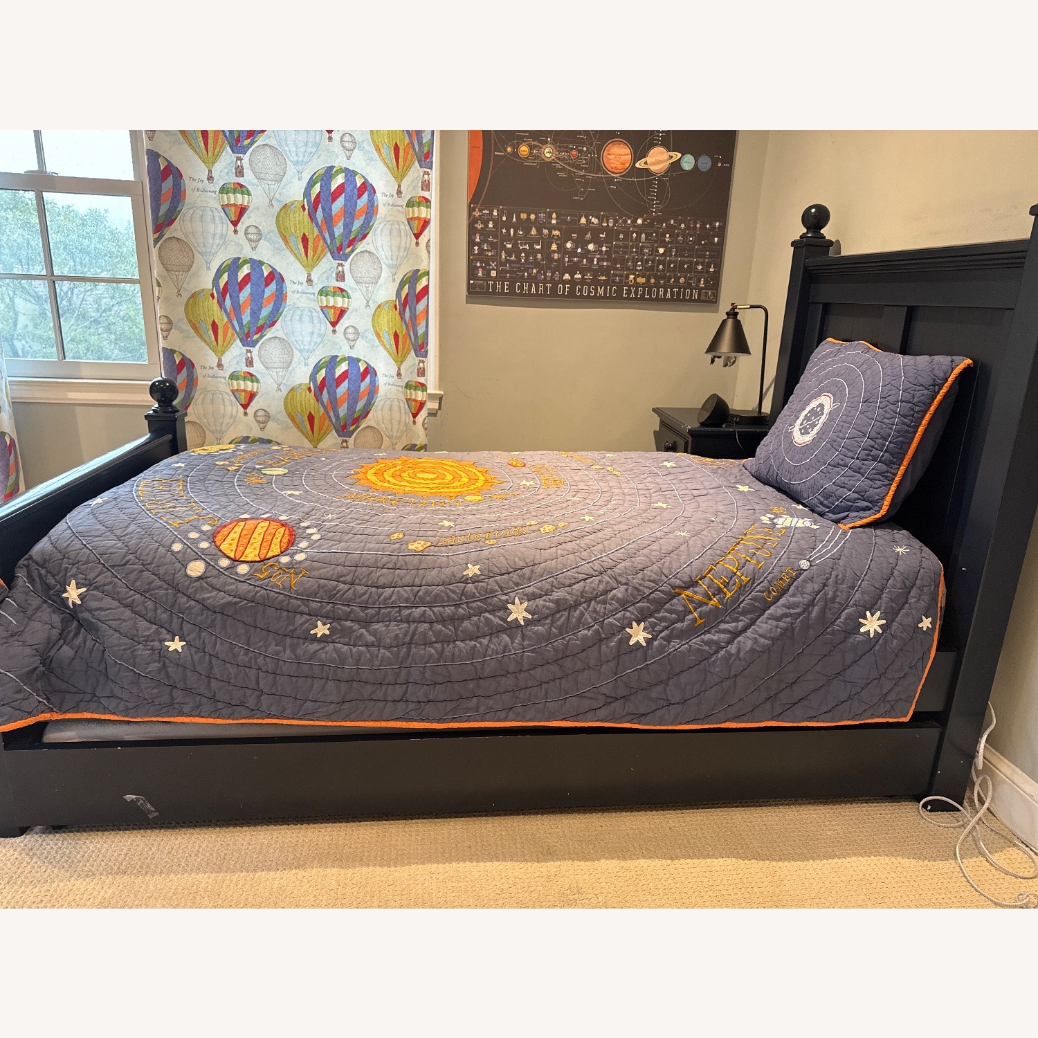 The Land of Nod Walden Blue Twin Bed - image-3