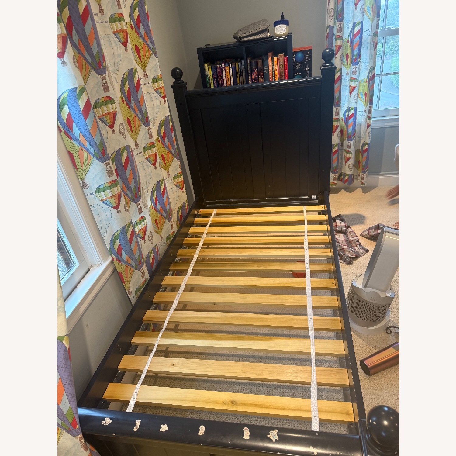 The Land of Nod Walden Blue Twin Bed - image-11