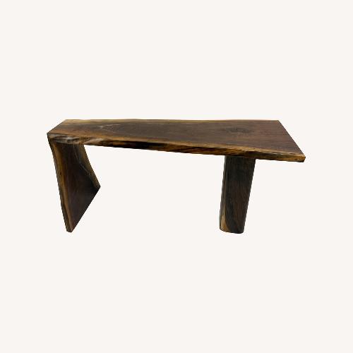 Used Dark Walnut Console Table  for sale on AptDeco