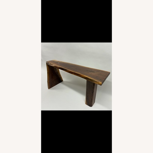 Used Dark Walnut Console Table for sale on AptDeco