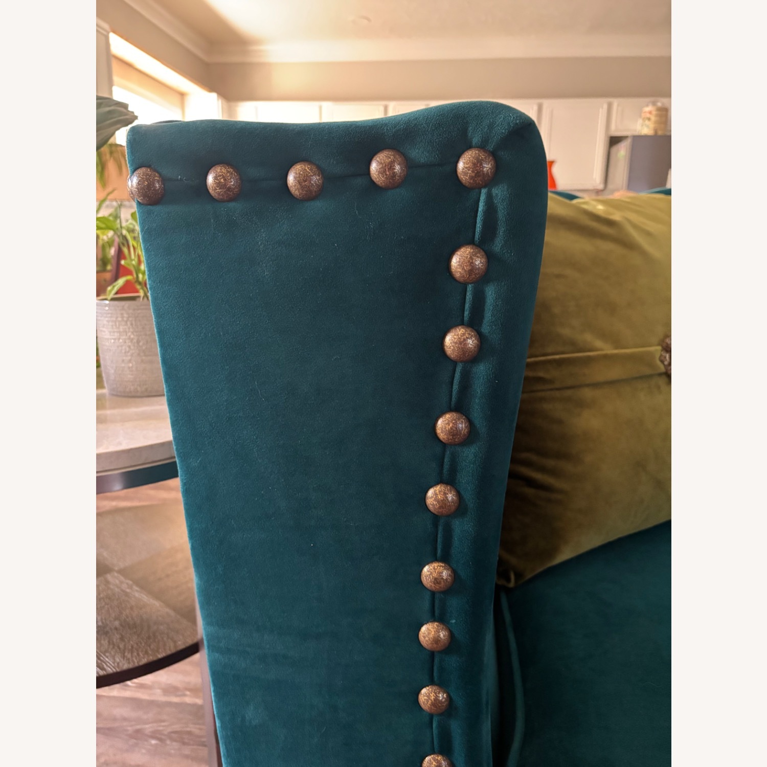 Horchow Haute House Blue 2 Seater Sofa - image-6